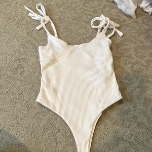 Forever 21 white bodysuit
